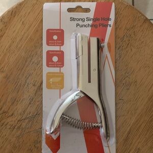 Strong Single Hole Punching Pliers